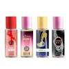 imageHybrid ampamp Company Women 4 Pcs Gift Set Fragrance Mist Dreaming PartyampampLa Bella Viva HappyampampRoyal SweetyampampLa Bella Viva Can 85MlSelfDeceive Madam Trillion MissyGG Good Rock