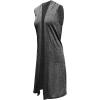 imageHybrid ampamp Company Womens Casual Sleeveless Open Front Drape CardiganBlack