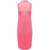 imageHybrid ampamp Company Womens Casual Sleeveless Open Front Drape CardiganNeon Pink
