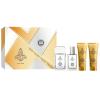imageHybrid ampamp Company Brilliant Idea 4Piece Gift Set for Men 068 FlOz Eau de Toilette 50ml Perfume After Shave Balm Shower GelMen Trillion Rich Man