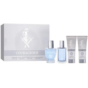 imageHybrid ampamp Company Brilliant Idea 4Piece Gift Set for Men 068 FlOz Eau de Toilette 50ml Perfume After Shave Balm Shower GelCourageous