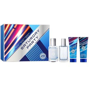 imageHybrid ampamp Company Brilliant Idea 4Piece Gift Set for Men 068 FlOz Eau de Toilette 50ml Perfume After Shave Balm Shower GelSaturday Party