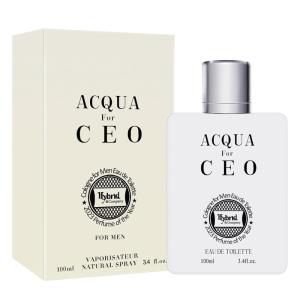 imageHybrid ampamp Company Charming Blue for men Mens Classic Scent Perfume Eau De Toilette Spray 100 MLAcqua for Ceo for men