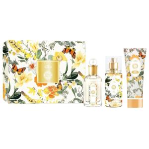 imageHybrid ampamp Company Women Rose Pink 3 Pcs Gift Set50mlPerfumeampamp100mlMistampamp80mlShower GelYellow Flower