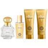 imageHybrid ampamp Company Jadincoir 4Piece Gift Set for Women 50ml Perfume Body Lotion Mist Shower GelWomen Trillion Yellow
