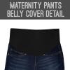 imageHybrid ampamp Company Maternity Womens Super Comfy Ultra Stretch Skinny JeansDark Wash1