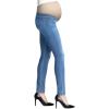 imageHybrid ampamp Company Maternity Womens Super Comfy Ultra Stretch Skinny JeansLight Blue1