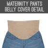 imageHybrid ampamp Company Maternity Womens Super Comfy Ultra Stretch Skinny JeansLight Blue2