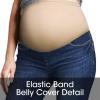 imageHybrid ampamp Company Maternity Womens Super Comfy Ultra Stretch Skinny JeansMedium Blue1