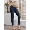 imageHybrid ampamp Company Maternity Womens Super Comfy Ultra Stretch Skinny JeansVintage1