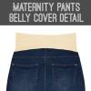imageHybrid ampamp Company Maternity Womens Super Comfy Ultra Stretch Skinny JeansVintage1