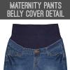 imageHybrid ampamp Company Stylish and Comfortable Women Super Stretchy Maternity JeansMedium Was