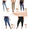 imageHybrid ampamp Company Stylish and Comfortable Women Super Stretchy Maternity JeansPm5471grskmedium Was