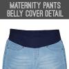 imageHybrid ampamp Company Ultimate Comfort Womens Maternity Slim Fit Stretch JeansLight Wash4