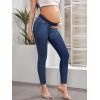 imageHybrid ampamp Company Ultimate Comfort Womens Maternity Slim Fit Stretch JeansMedium Blu7