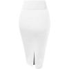 imageHybrid ampamp Company Womens Premium Nylon Ponte Stretch High Waist Pencil Suit Skirt Below Knee1073twhite