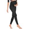 imageHybrid ampamp Company Womens Super Comfy Stretch Maternity Leggings Made in USA10119blackIvor