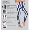 imageHybrid ampamp Company Womens Super Comfy Stretch Maternity Leggings Made in USA10931ivoryNavy