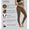imageHybrid ampamp Company Womens Super Comfy Stretch Maternity Leggings Made in USA8826brown