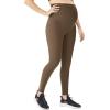 imageHybrid ampamp Company Womens Super Comfy Stretch Maternity Leggings Made in USA8826brown