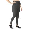 imageHybrid ampamp Company Womens Super Comfy Stretch Maternity Leggings Made in USA8826charcoal