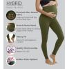 imageHybrid ampamp Company Womens Super Comfy Stretch Maternity Leggings Made in USA8826olive
