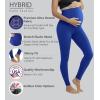 imageHybrid ampamp Company Womens Super Comfy Stretch Maternity Leggings Made in USA8826royal
