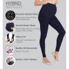 imageHybrid ampamp Company Womens Super Comfy Stretch Maternity Leggings Made in USADress Pantsnavy
