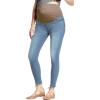 imageHybrid ampamp Company Maternity Womens Super Comfy Ultra Stretch Skinny JeansLight Blue2