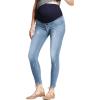 imageHybrid ampamp Company Stylish and Comfortable Women Super Stretchy Maternity JeansPm5471grsklight Wash