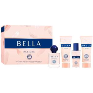 imageHybrid ampamp Company Jadincoir 4Piece Gift Set for Women 50ml Perfume Body Lotion Mist Shower GelBella Pour Femme