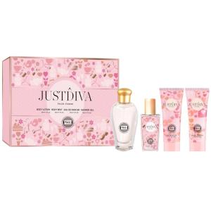imageHybrid ampamp Company Jadincoir 4Piece Gift Set for Women 50ml Perfume Body Lotion Mist Shower GelJust Diva