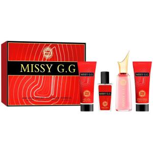 imageHybrid ampamp Company Jadincoir 4Piece Gift Set for Women 50ml Perfume Body Lotion Mist Shower GelMissy Very GG
