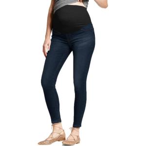 imageHybrid ampamp Company Maternity Womens Super Comfy Ultra Stretch Skinny JeansDark Wash1