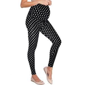 imageHybrid ampamp Company Womens Super Comfy Stretch Maternity Leggings Made in USA10119blackIvor
