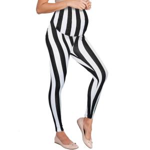 imageHybrid ampamp Company Womens Super Comfy Stretch Maternity Leggings Made in USA10931blackIvor
