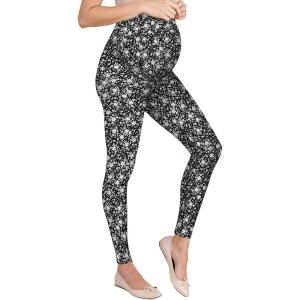 imageHybrid ampamp Company Womens Super Comfy Stretch Maternity Leggings Made in USA11176blkivo