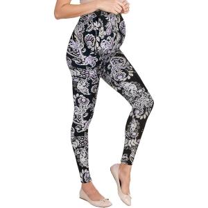 imageHybrid ampamp Company Womens Super Comfy Stretch Maternity Leggings Made in USA11233lavmul
