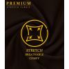 imageHybrid ampamp Company Womens Premium Nylon Ponte Stretch Office Fishtail Pencil Skirt High Waist Made in The USA Below KneeBrownksk450101073t