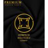 imageHybrid ampamp Company Womens Premium Nylon Ponte Stretch Office Fishtail Pencil Skirt High Waist Made in The USA Below KneeKsk450101073tblack