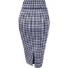 imageHybrid ampamp Company Women Elastic High Waist Bodycon Work Business Pencil Skirt10768navywhite