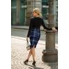 imageHybrid ampamp Company Women Elastic High Waist Bodycon Work Business Pencil Skirt11156navywhite
