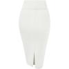 imageHybrid ampamp Company Women Elastic High Waist Bodycon Work Business Pencil Skirt1139ivory