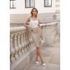 imageHybrid ampamp Company Women Elastic High Waist Bodycon Work Business Pencil Skirt1139stone