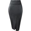 imageHybrid ampamp Company Women Elastic High Waist Bodycon Work Business Pencil Skirt325black