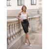 imageHybrid ampamp Company Women Elastic High Waist Bodycon Work Business Pencil Skirt325black