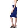 imageHybrid ampamp Company Women Elastic High Waist Bodycon Work Business Pencil SkirtPremium Ponte Royal