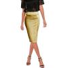 imageHybrid ampamp Company Womens Pencil SkirtGold