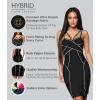 imageHybrid ampamp Company Womens Elegance V Neck Stretch Chic Bandage DressDrbd1029106black