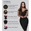 imageHybrid ampamp Company Womens Elegance V Neck Stretch Chic Bandage DressDrbd132black